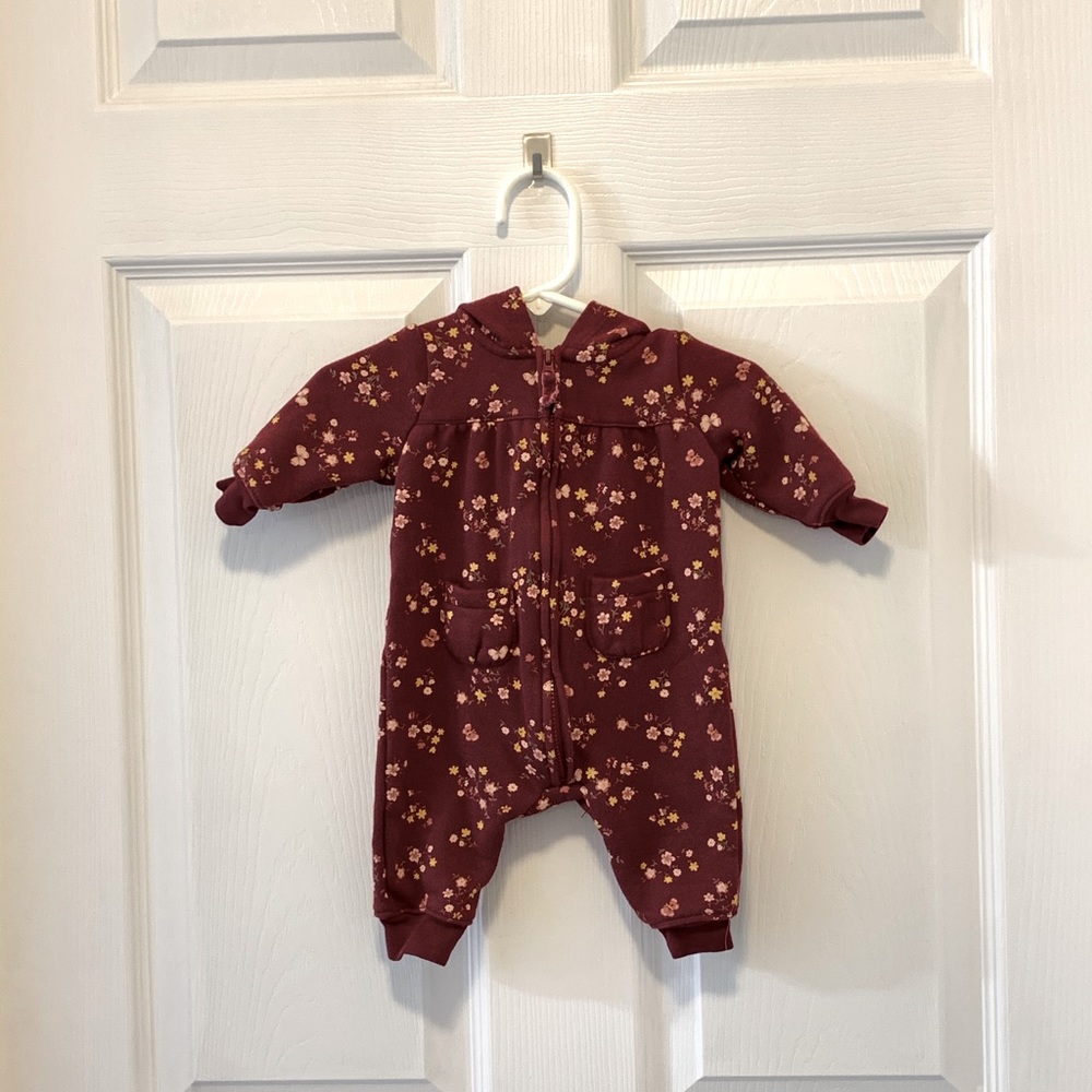 Carter’s jumpsuit with hood